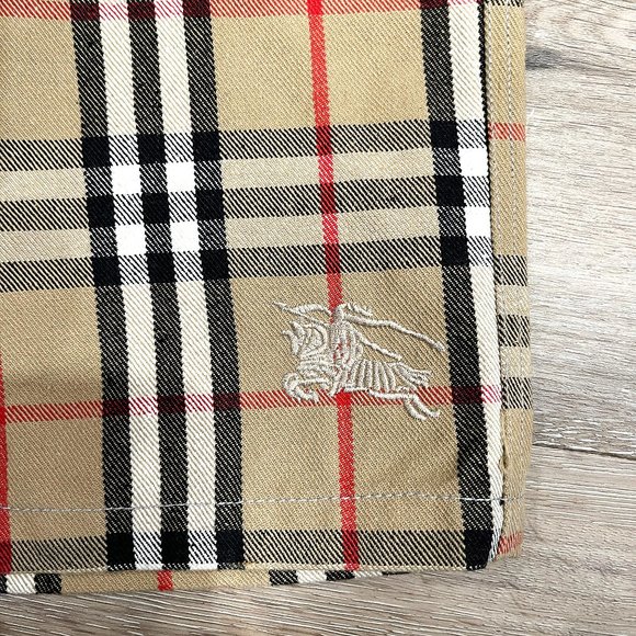 Supreme Burberry Denim Short Size 34 - Picture 4 of 10